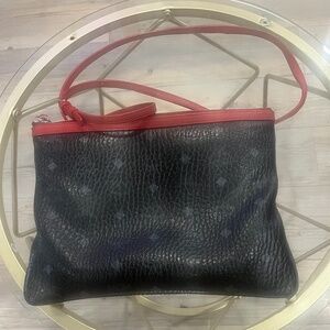 MCM Visetos Crossbody Clutch